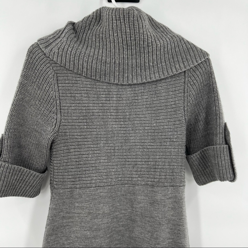 Karen Millen grey sweater dress short dress 1 - Picture 7 of 12